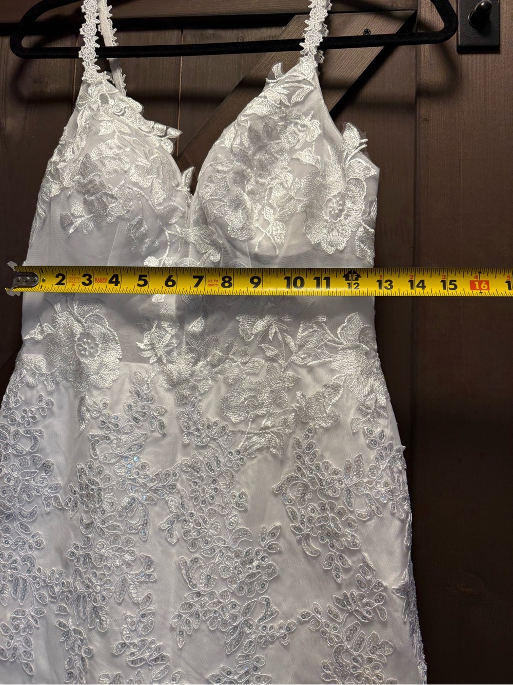 NWT Mermaid Style Wedding Gown - Picture 3 of 8
